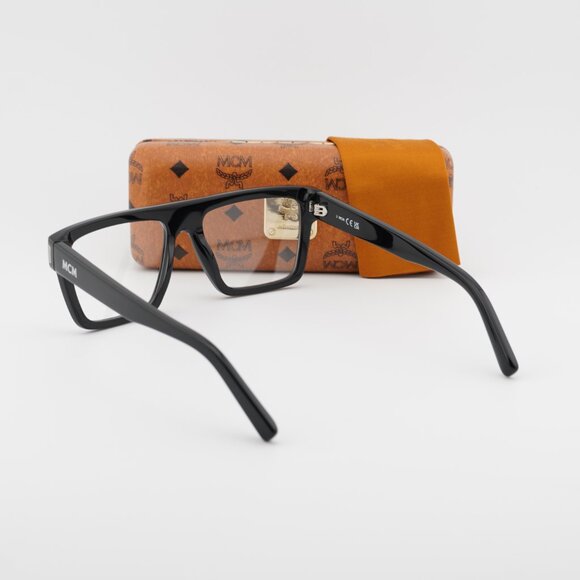 MCM MW5006 001 Square Eyeglasses - Shiny Black 53mm - Picture 9 of 9
